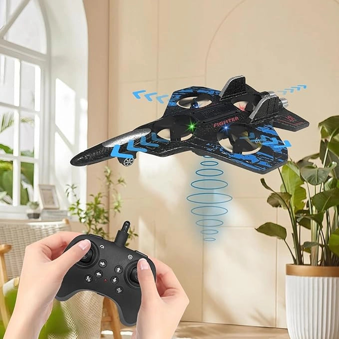 “2.4 GHz remote controlled fighter RC plane – high-speed flying toy for kids and hobbyists”
