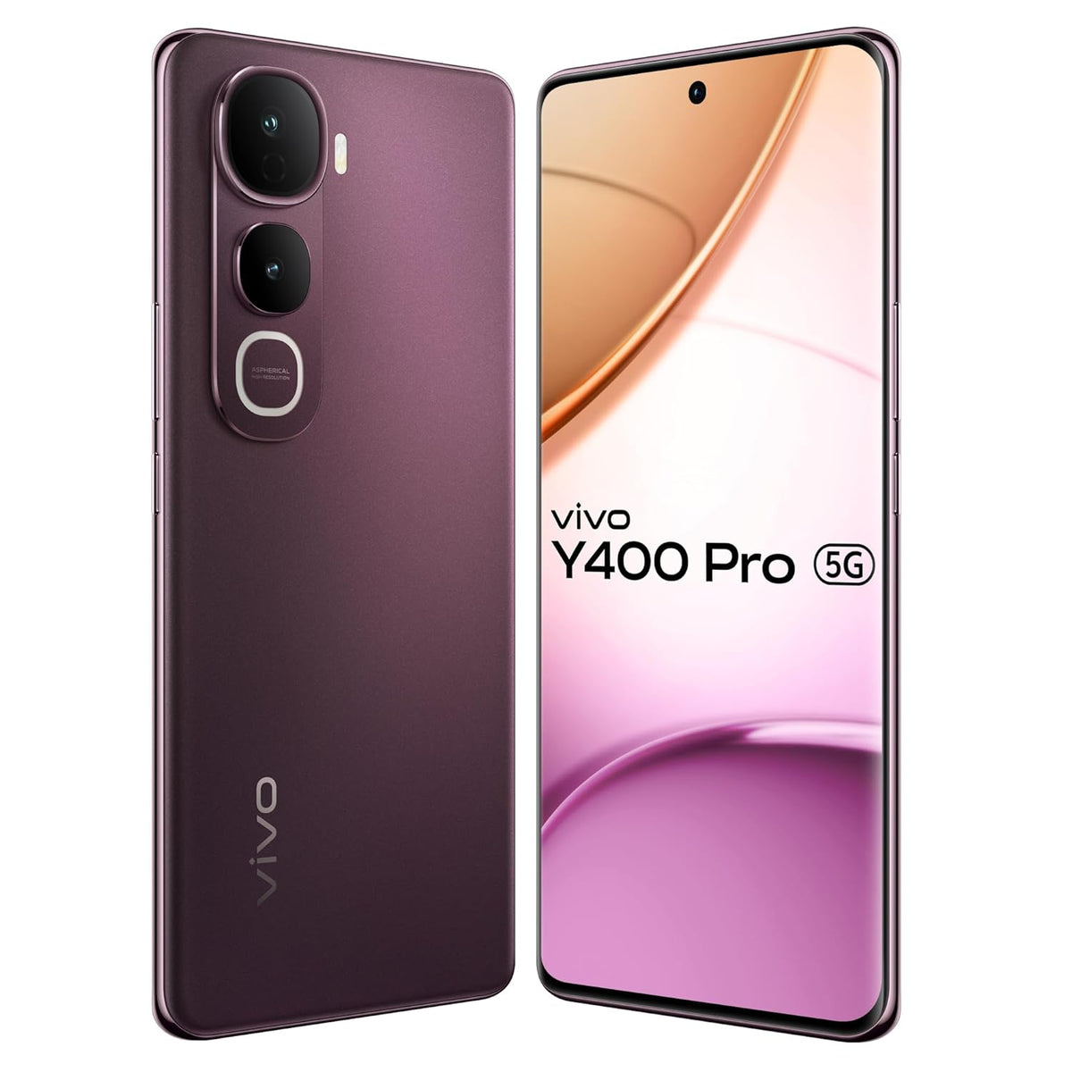 vivo Y400 Pro 5G (Freestyle White, 128 GB)  (8 GB RAM) Activated
