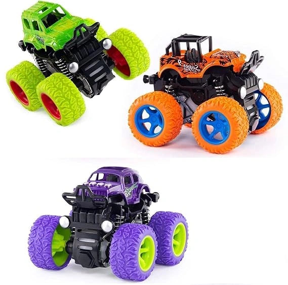  Truck Mini Push & Go Car Toy for Kids Durable Toys for Kids 360° Rotation Best Birthday Gift Toy Car