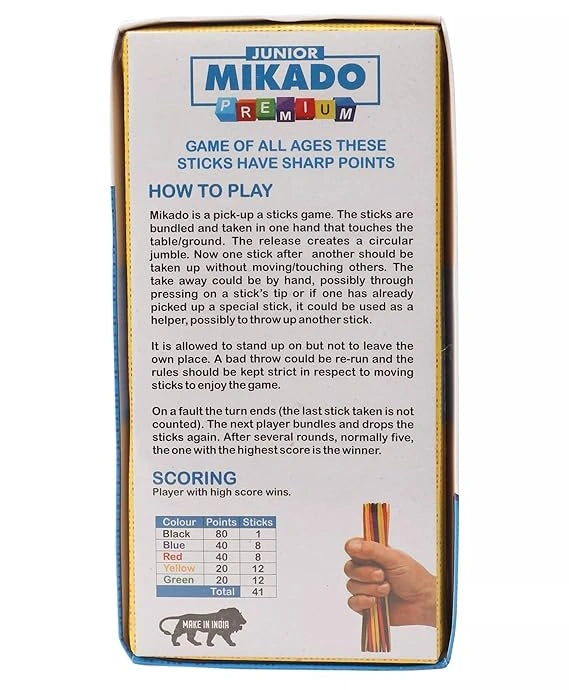 Junior Mikado Sticks Game for All Ages