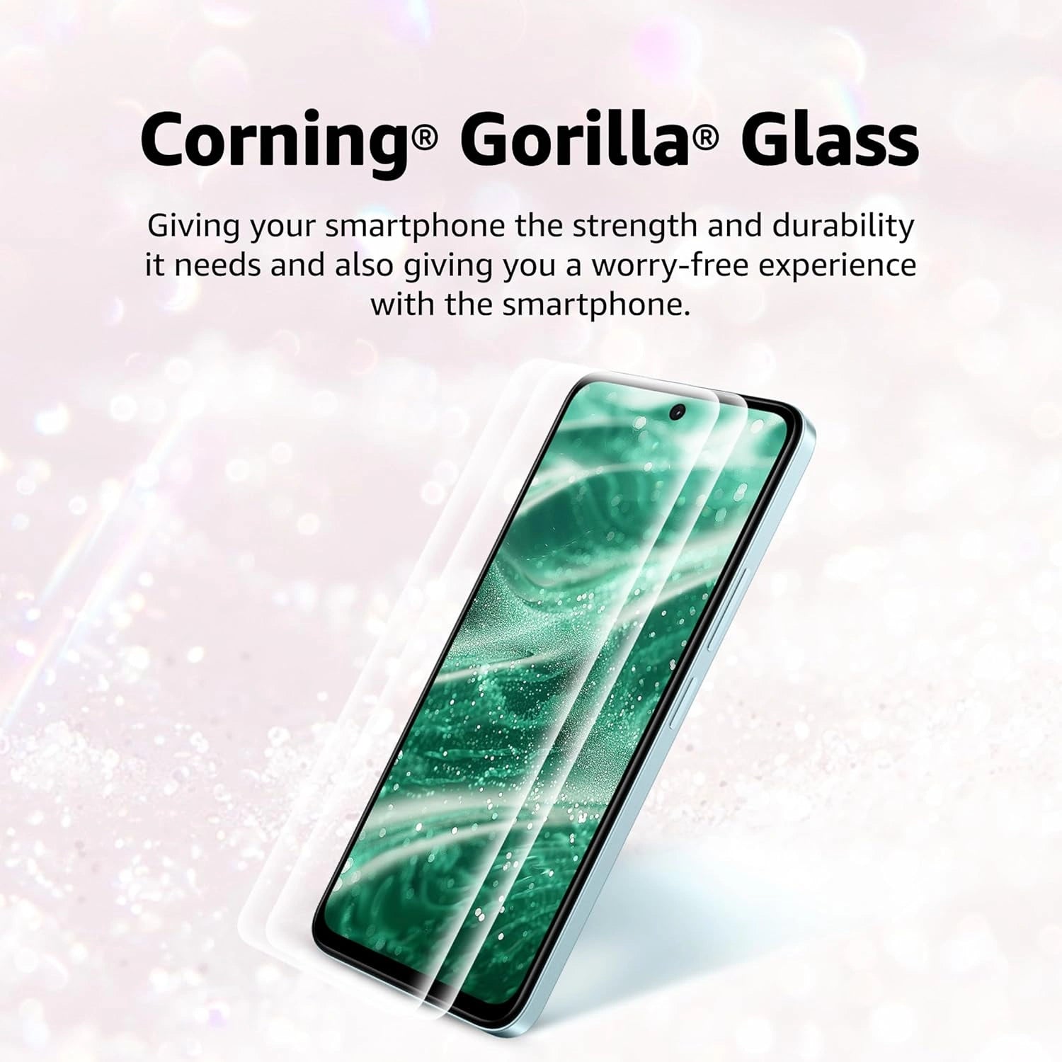 "Redmi 13 5G smartphone in Hawaiian Blue color with 128GB storage and 6GB RAM"