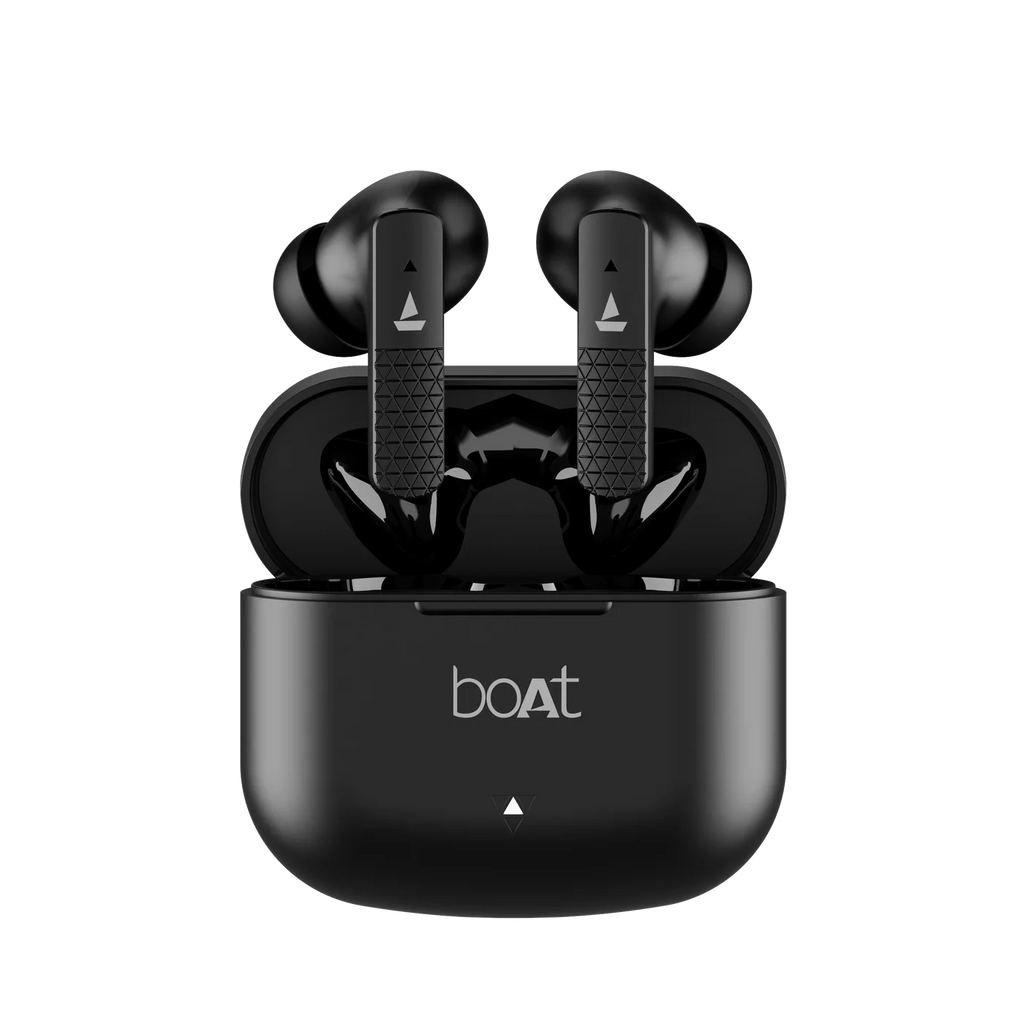 boAt Airdopes Primo in Ear HeadphoneTWS Earbuds with 45 Hours Playback, Fast Charge, Beast Mode, Dual Mics Enx, IPX Bluetooth Earbuds(Active Black)