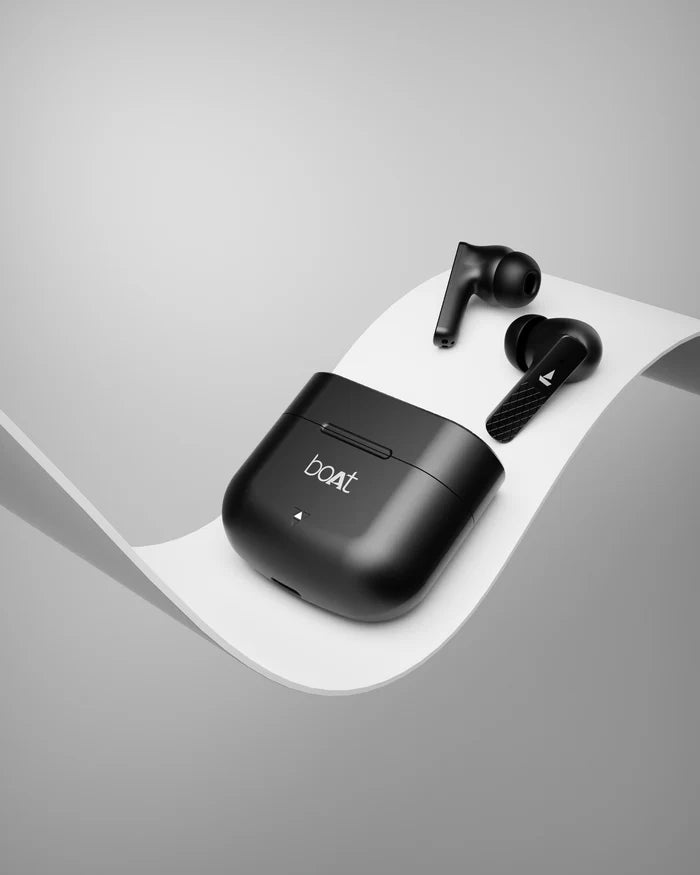 boAt Airdopes Primo in Ear HeadphoneTWS Earbuds with 45 Hours Playback, Fast Charge, Beast Mode, Dual Mics Enx, IPX Bluetooth Earbuds(Active Black)