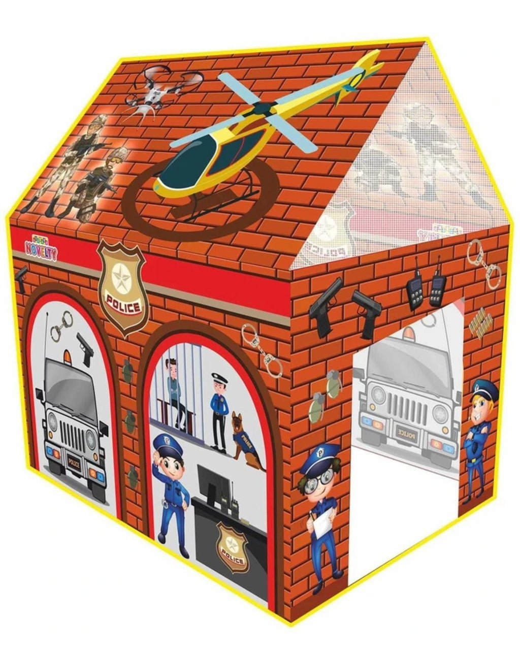 Kids foldable and portable  printed Theme play tent house