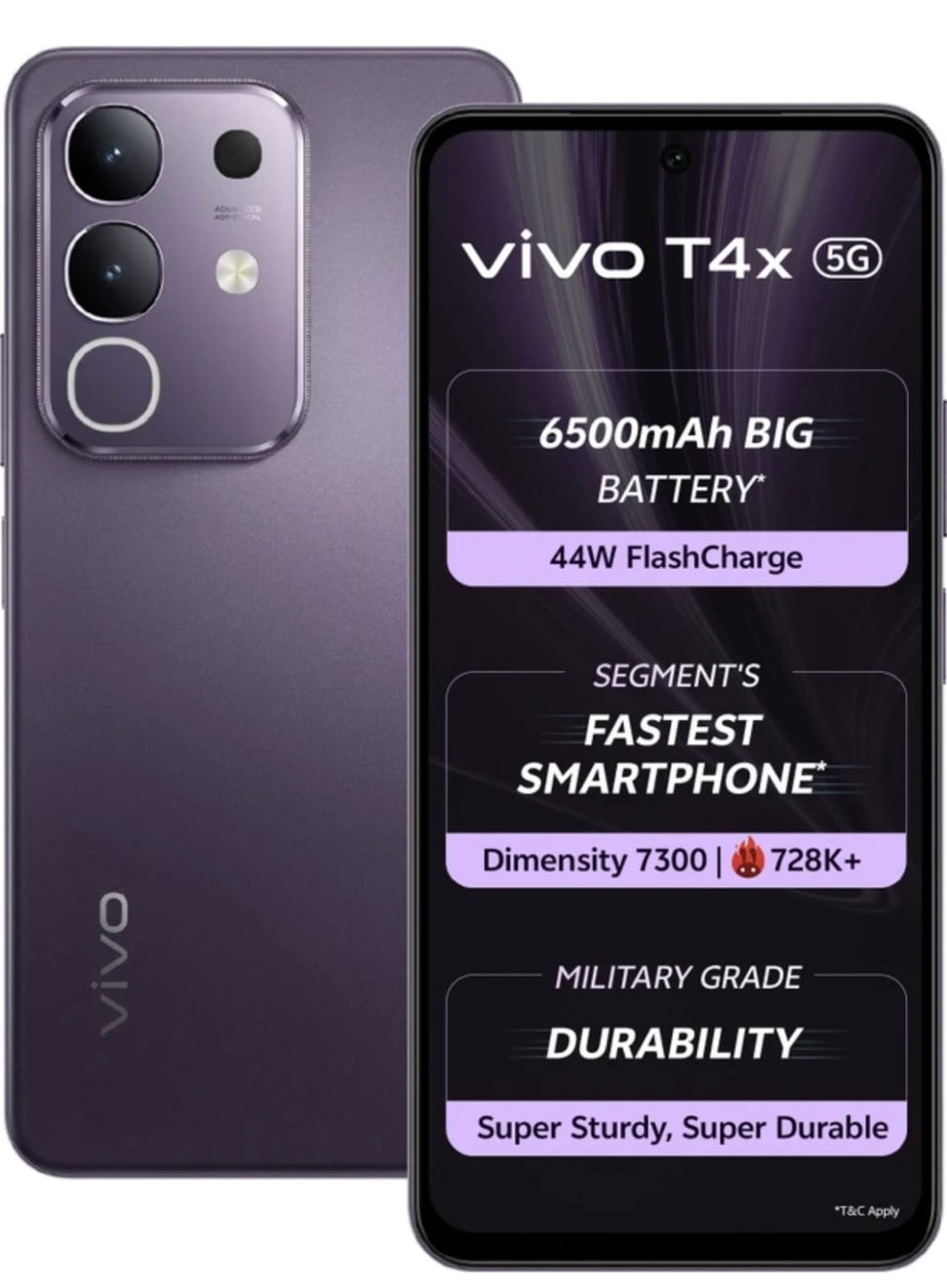 vivo T4x 5G ( 128 GB)  (8 GB RAM)