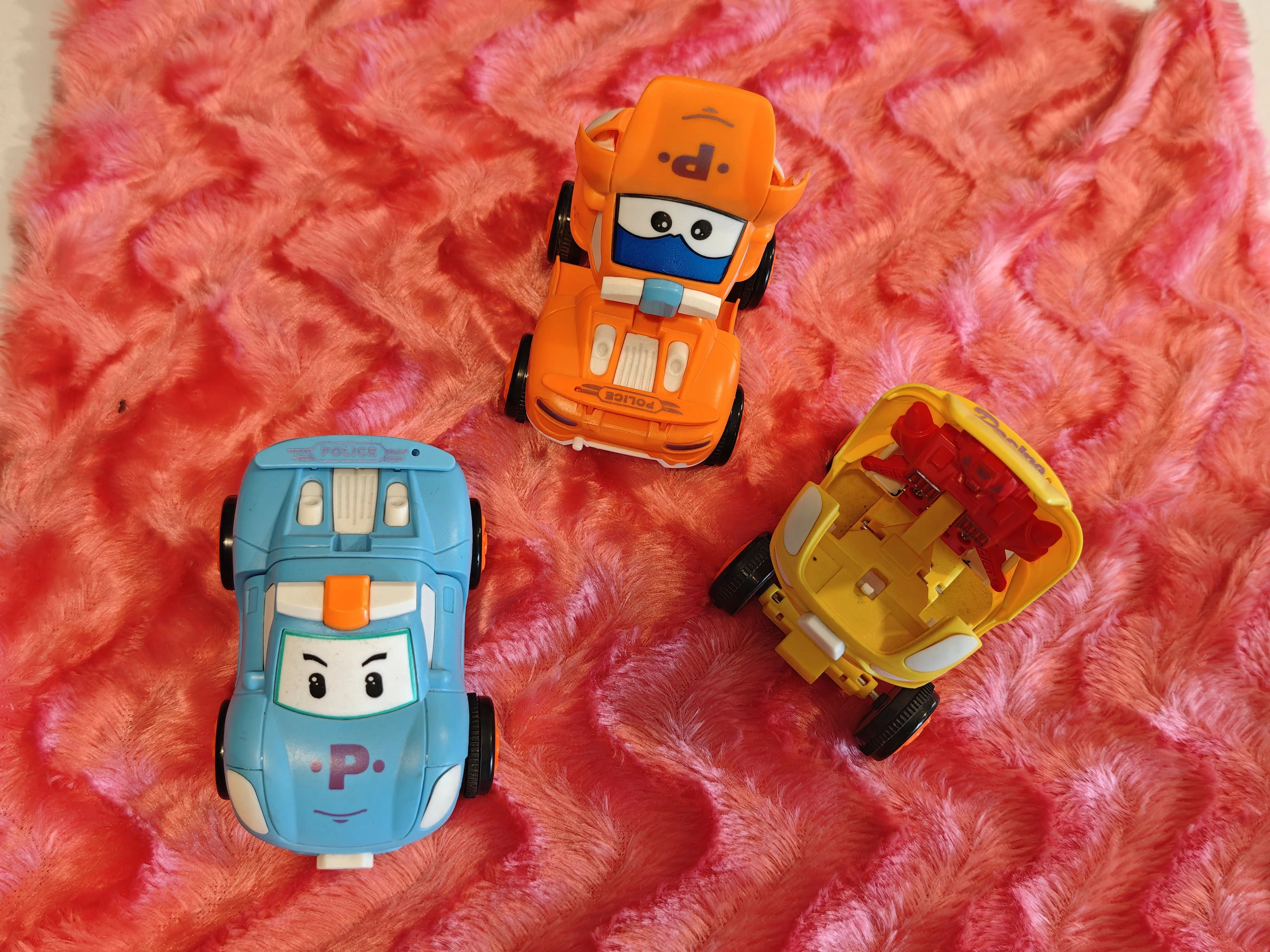 transforms from a car into a robot