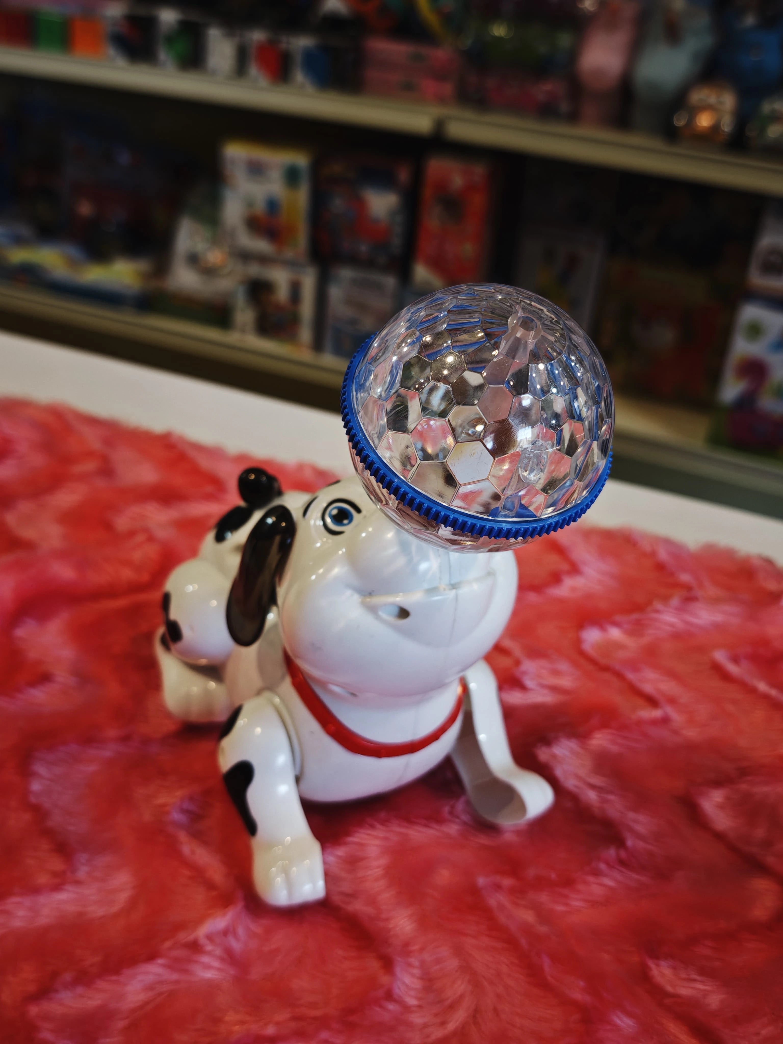 Dancing Dog Toy with music Flashing Light