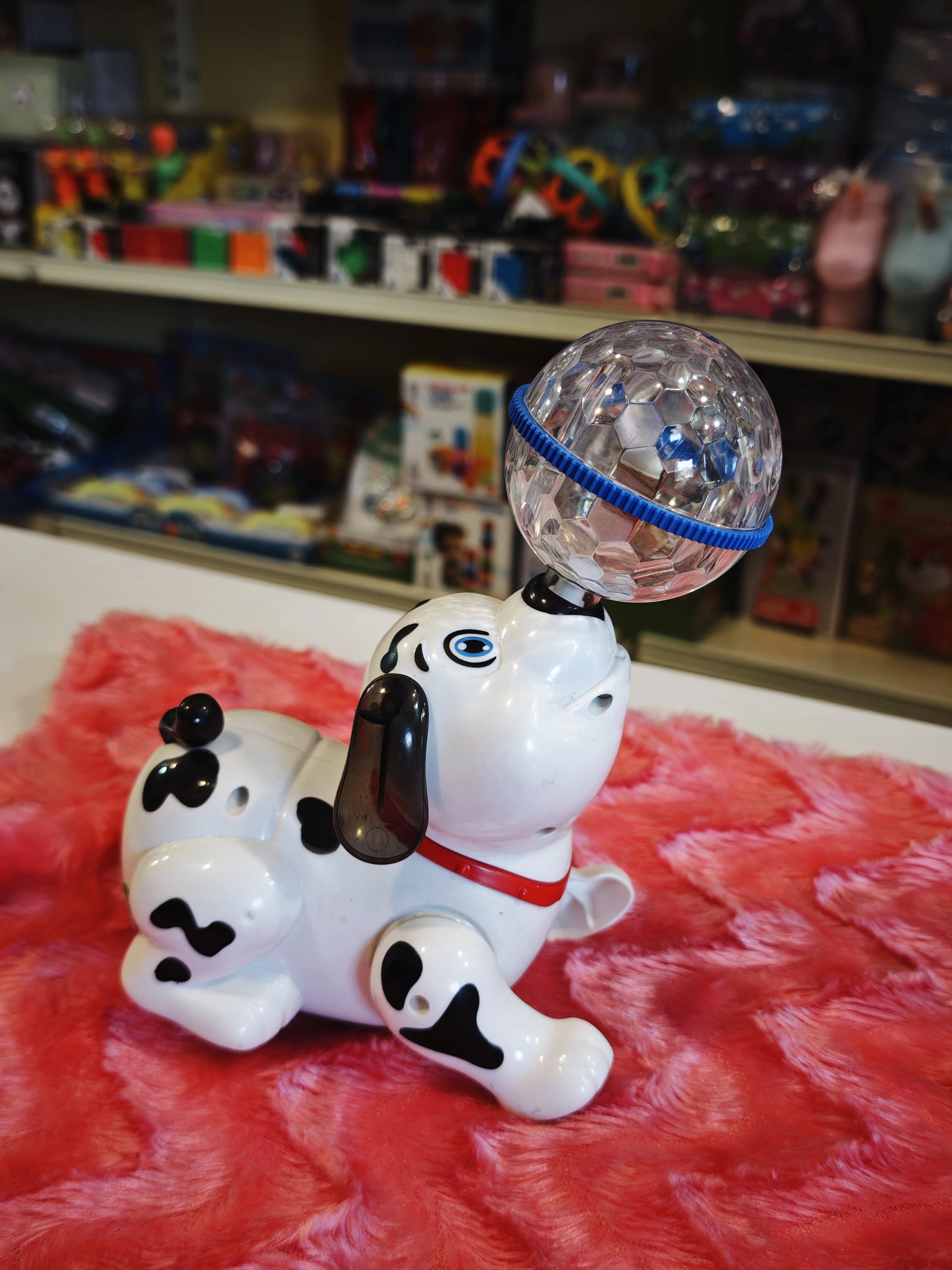 Dancing Dog Toy with music Flashing Light