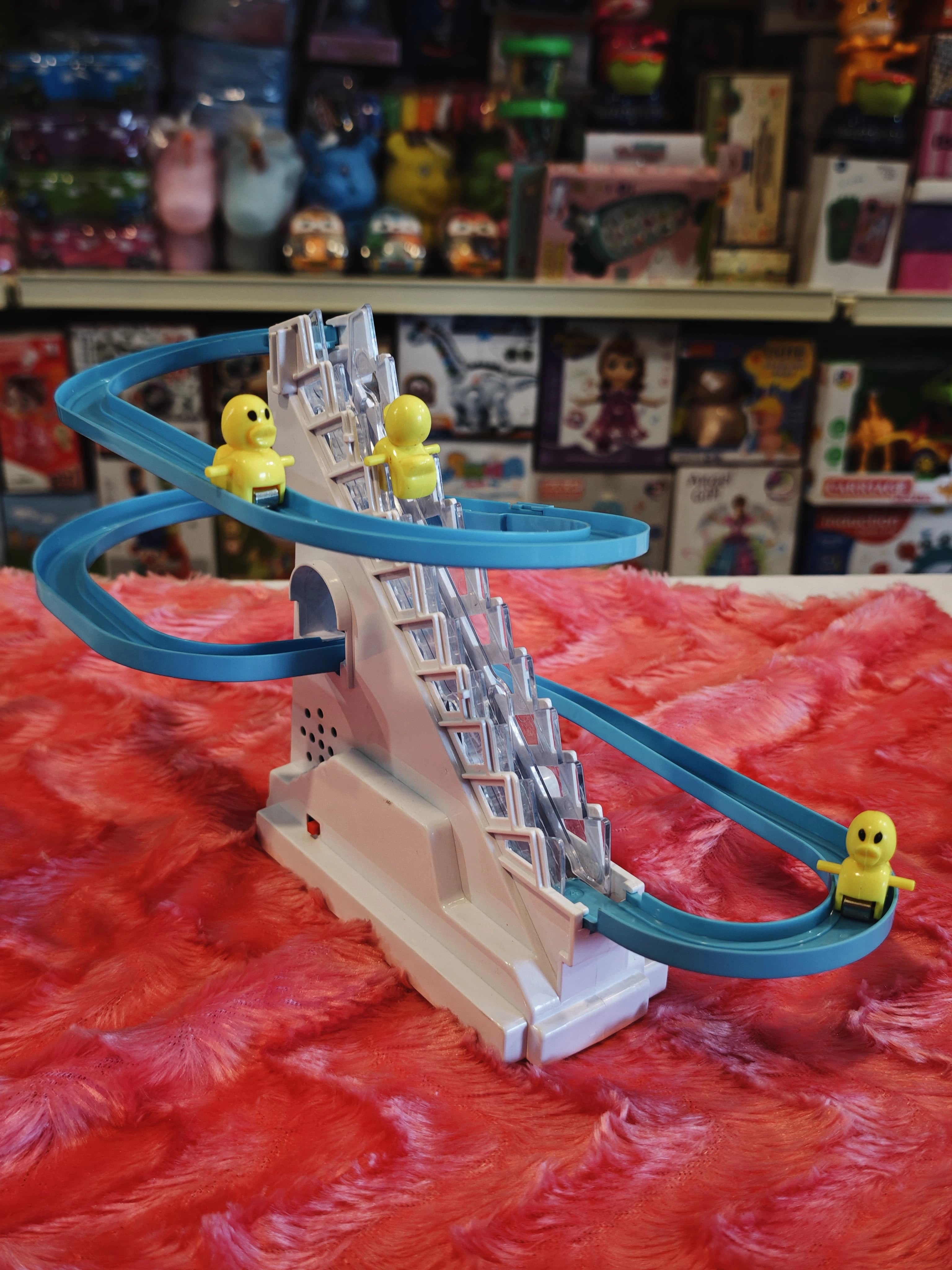 Automatic Duck Slide toy set