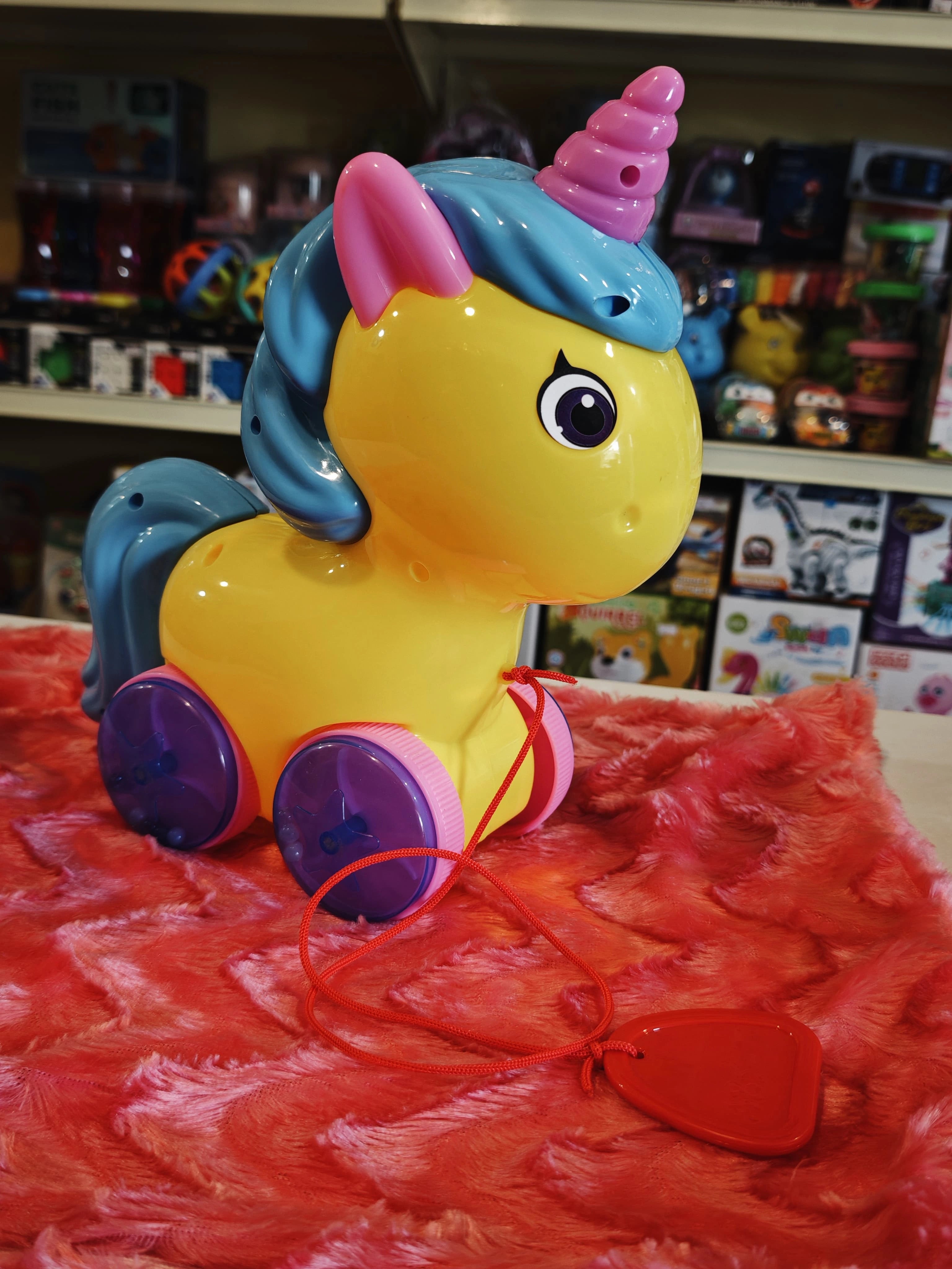 unicorn pull along