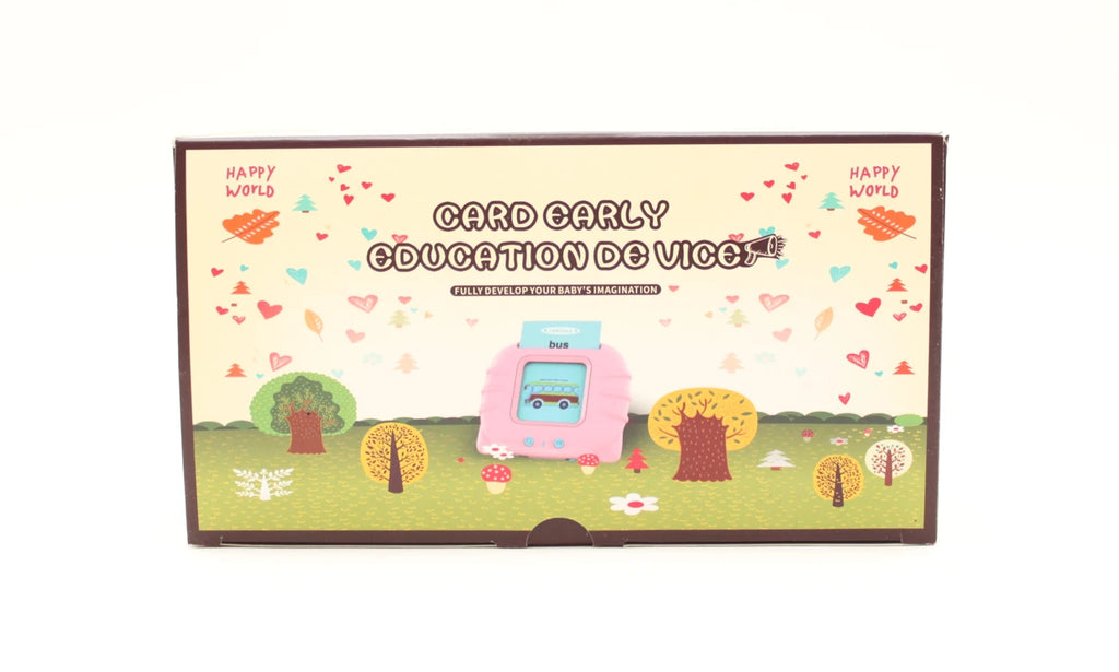 Kids Educational Learning Machine English Early Teaching w/ 112 Cards 