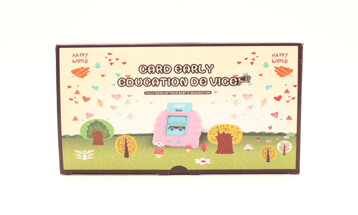 Kids Educational Learning Machine English Early Teaching w/ 112 Cards 