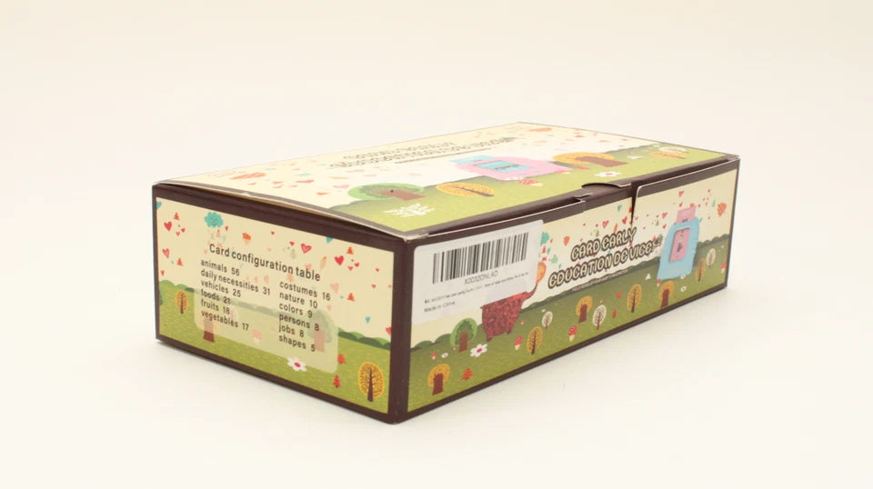 Kids Educational Learning Machine English Early Teaching w/ 112 Cards 
