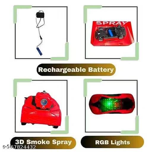  SMOKE FAMOUSE CAR TOY Random color